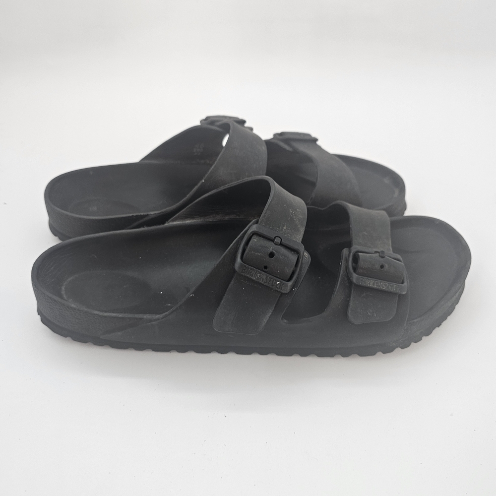 Birkenstock Arizona EVA Black Men’s US 11 / EU 45 Sandal NWOB Made in Germany - Picture 3 of 7